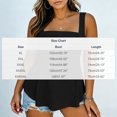 thumbnail image 3 of jjayotai Plus Size Tank Tops for Women Sleeveless Tops Square Neck Babydoll Peplum Blouse Casual Summer Going out T Shirts, 3 of 6