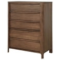 thumbnail image 4 of Maderia 5-drawer Chest of Drawers Walnut, 4 of 12