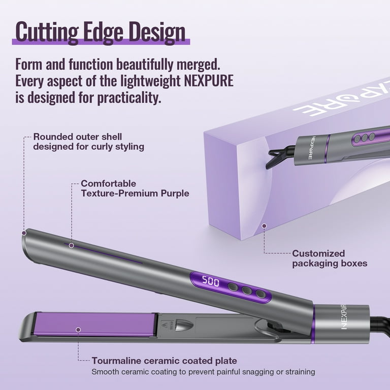 Walmart Black Friday Deals 2025 - NEXPURE Ceramic Flat Iron 1 Inch