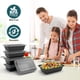thumbnail image 3 of Recipientes de almacenamiento de alimentos WGCC Meal Prep, 16 oz x 50 con tapas, 3 of 7