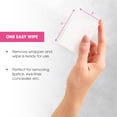 thumbnail image 4 of Toallitas desmaquillantes Diamond Wipes, caja de 250 unidades, sin alcohol, 4 of 9