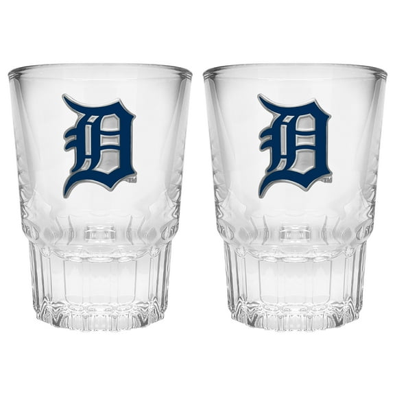 Detroit Tigers 2-Piece Prism Shot Glass Set