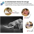 thumbnail image 4 of Dreamtimes Elephant Jigsaw Puzzles 500 Piece for Adults Large Puzzle Game Challenging Family Puzzle Game for Adults Teens 20.5" x 14.9", 4 of 7