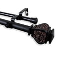 thumbnail image 4 of Margot 1" Double Curtain Rod-Color:Satin Nickel,Size:120-170", 4 of 4