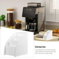 thumbnail image 2 of HEALEEP Countertop Coffee Station Organizer Coffee Organizer White Plastic for Restaurants 1Pack, 2 of 8