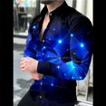 thumbnail image 1 of Camisa hawaiana con estrellas, camisas con diseño de león y animales, camisa de moda para hombre, blusa playera de manga larga, camisa de lujo para hombre, ropa de calle para hombre, 1 of 6
