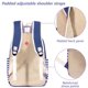 thumbnail image 4 of Mochila escolar de lona para niñas, bolsa para ordenador portátil, bolsa de viaje, mochila, 4 of 5