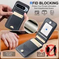 thumbnail image 4 of 2 in 1 Detachable Leather Wallet and Phone Case For Google Pixel 9A Case with Card Holder Kickstand RFID Blocking, Compatible with Magsafe Charging, 4 of 7