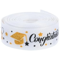 Worgeous 1 Roll of Graduation Gift Ribbon DIY Ribbon Decorative Cake Ribbon Gift Packing Ribbon DIY Ribbon