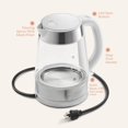 thumbnail image 2 of Speed-Boil Water Electric Kettle, 1.7L 1500W, Coffee & Tea Kettle Borosilicate Glass, Water Boiler, Auto Shut-Off, Cool Touch Handle, Base Detachable, 2 of 9