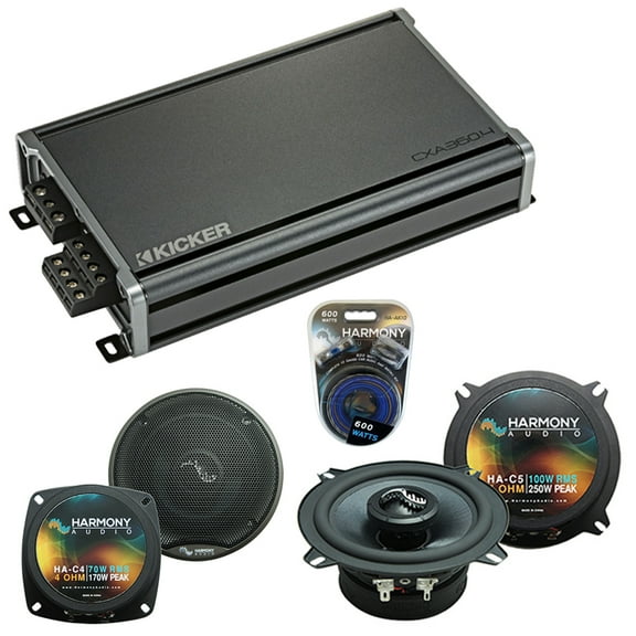 Fits Porsche Boxter 1997-2016 OEM Speakers Replacement Harmony C4 C5 & CXA360.4