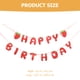 thumbnail image 5 of 1 juego de pancarta de cumpleaños de fresa, pancarta de feliz cumpleaños de frutas, decoración de cumpleaños, 5 of 6
