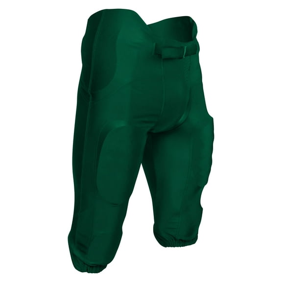 Terminator 2 Integrated Football Game Pants, Youth Small, Forest Green