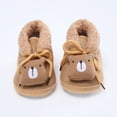 thumbnail image 6 of HUANBAI Baby Girls Boys Warm Shoes Soft Booties Snow Boots Comfortable Shoes Infant Toddler Warming And Fashion Shoes 12-18 Months, 6 of 8