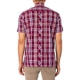 thumbnail image 3 of Trojan Windowpane Check Short Sleeved Shirt, Multicoloured, 3 of 5