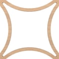 thumbnail image 5 of 23 3/8"W x 23 3/8"H x 3/8"T Extra Large Lilley Decorative Fretwork Wood Ceiling Panels, Hickory, 5 of 10