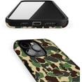 thumbnail image 3 of Case for iPhone 14 Pro Max,Green Camouflage camo Phone Case for Girl Women Boy Men,Hybrid Durable Shockproof Soft Silicone Cover, 3 of 6