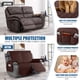 thumbnail image 4 of Funda para muebles TAOCOCO, impermeable, reversible, para 2 plazas, color café, 4 of 8