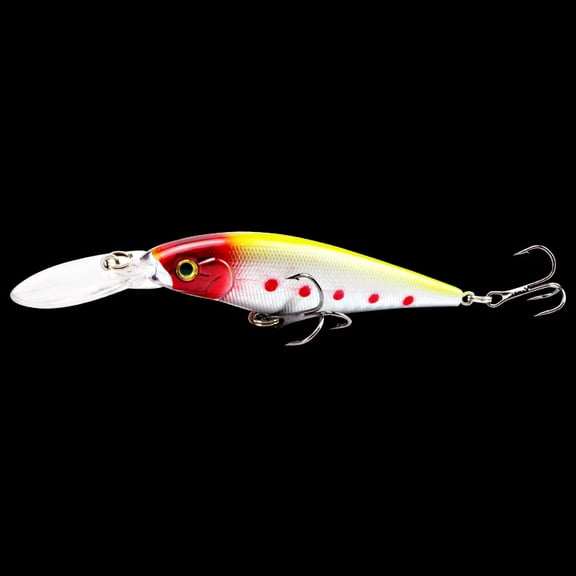 2PC Fishing Lures Jigs With Hook Minnow 11cm 10.5G Bionic Plastic Sea Minnow Fake Bait Fishing Gear Supplies