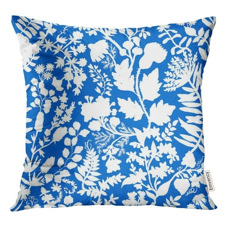 Batik Outdoor Pillows STOAG Block Fantasy Flowers Natural Floral Curl Batik Bohemian Ethnic Paisley Throw Pillowcase Cushion Case Cover 16x16 inch ()