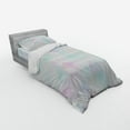 thumbnail image 2 of Ambesonne Pastel Bedding Set 3 Pcs, Hexagonal Soft, Twin, Multicolor, 2 of 2