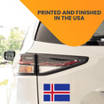 thumbnail image 3 of Magnet Me Up Iceland Icelandic Flag Vinyl Automotive Magnet Decal, 4x6 Inches, 3 of 7