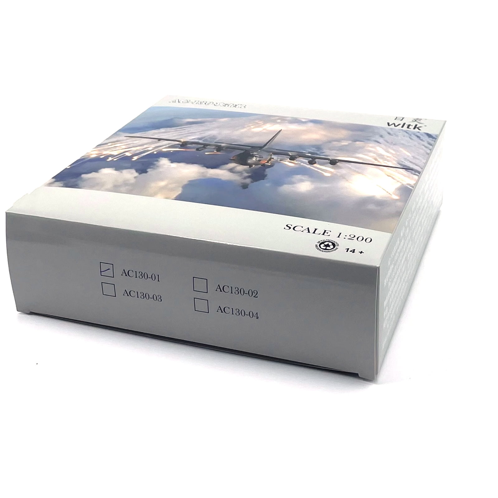 Premium AC-130 Fighter Alloy Model Airplane for Display, Meticulously Crafted Replica for Aviation Fans