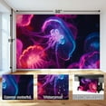 thumbnail image 5 of Prxcm Peel and Stick Canvas Wallpaper Blacklight Art Wall Mural Decor Self Adhesive and Removable 69"x98", 5 of 5