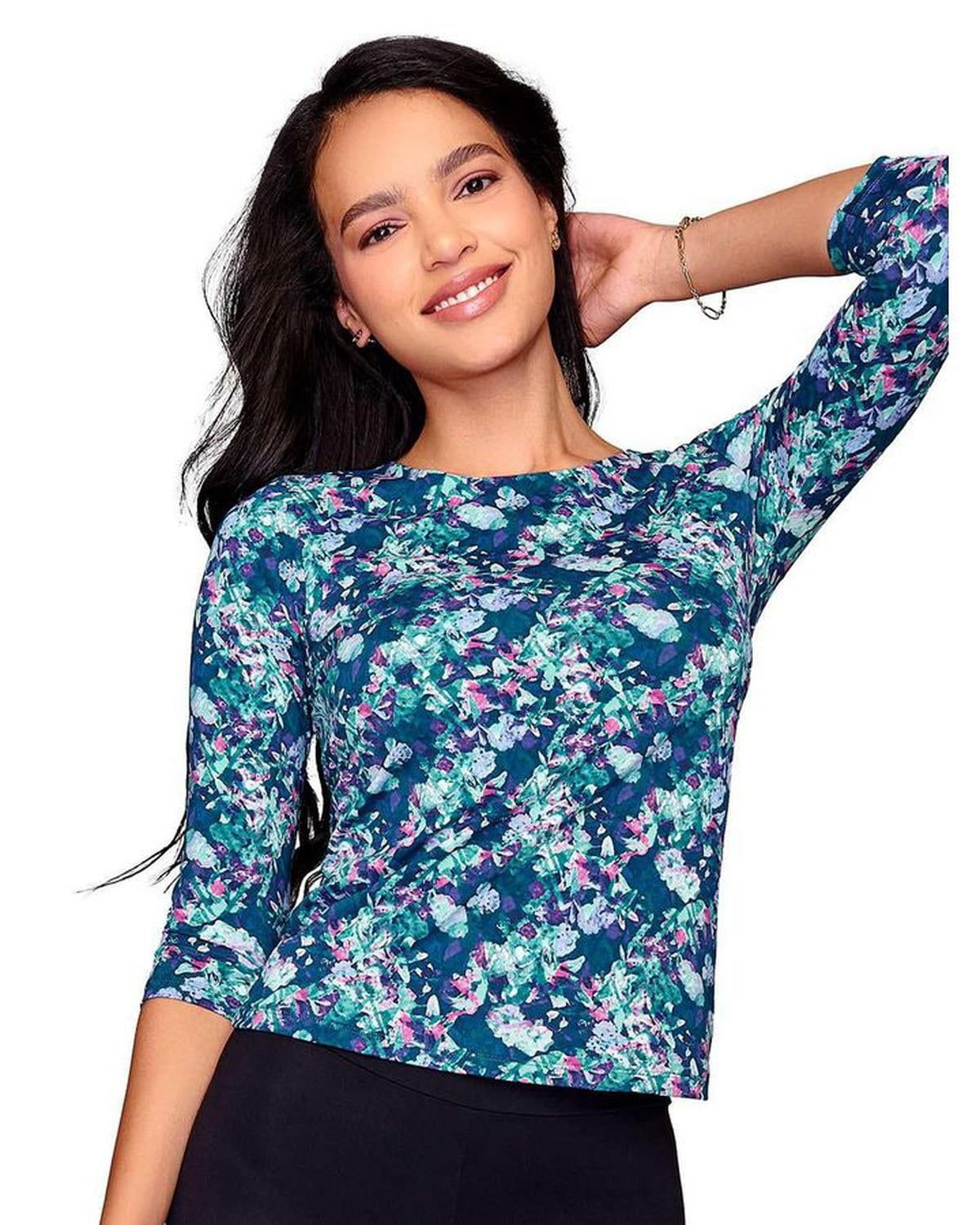 Blusa 4423 Catalogo De Ilusion 2021 Blusas Blusas De Ilusión 2021