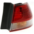 thumbnail image 2 of KAIHUIXING Outer Right Passenger Side Red Clear Lens with Bulb Assembly Lamp Replacement Turn Signal Tail Light Taillight for Honda for Accord 2001-2002, 2 of 10