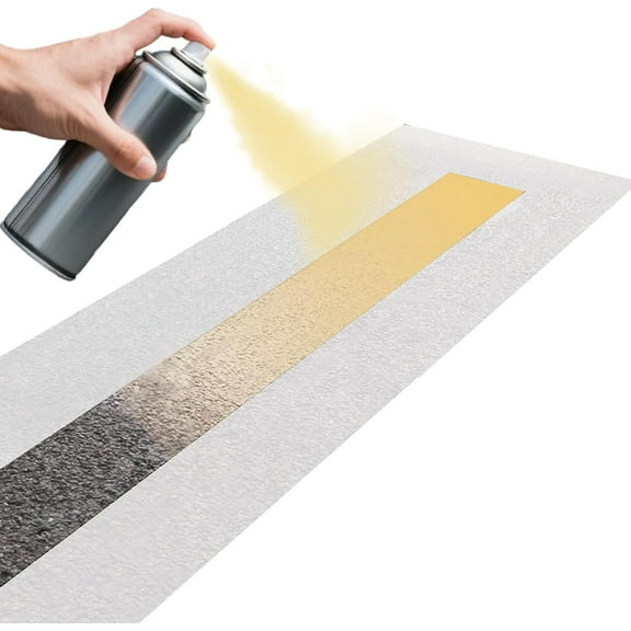 2 x 12 Inch Parking Lot Line Stencil,Foldable Reusable Silicone Template for Painting Parking Spaces Pavement Straight Striping Paint on Asphalt Concrete