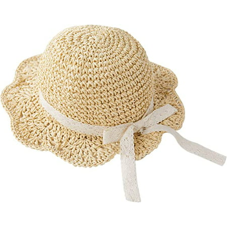 JOYWEI Baby Toddler Girls Straw Sun Hat Summer Beach Hat | Walmart Canada