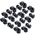 thumbnail image 1 of 100 Pieces Black Plastic 5mm LED Holder LED Light Mounting Holders on Panel, 1 of 3