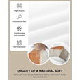 thumbnail image 4 of Orange Brown Grey Beige Chair Seat Covers for Dinning Room 6 Pack, Modern Abstract Art Oil Painting Burnt Orange Comfortable Stretch Chair Slipcovers Cushion Protector for Banquet Kitchen, 4 of 6
