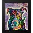 thumbnail image 2 of Dean Russo Collection 15x17 Black Modern Framed Museum Art Print Titled - Luv Me, 2 of 5
