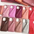 thumbnail image 3 of ForRhode with Lip Gloss Phone Case for IPhone 16 15 14 13 12 11 Pro Max Plus Lipstick Silicone DIY Toast Espresso Ribbon Box Cover, 3 of 16