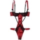 thumbnail image 1 of Conjunto de lencería para mujer, body de encaje sexy, brasier sin pecho, parte superior butt abierto, tanga de tanga, babydolls, corsé, clubwear, 1 of 1