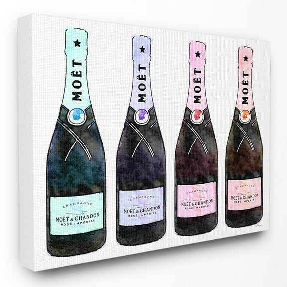 The Stupell Home Decor Collection Rainbow Champagne Wall Art