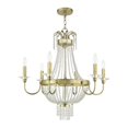 thumbnail image 2 of Livex Lighting - Valentina - 6 Light Chandelier in French Country Style - 28, 2 of 11