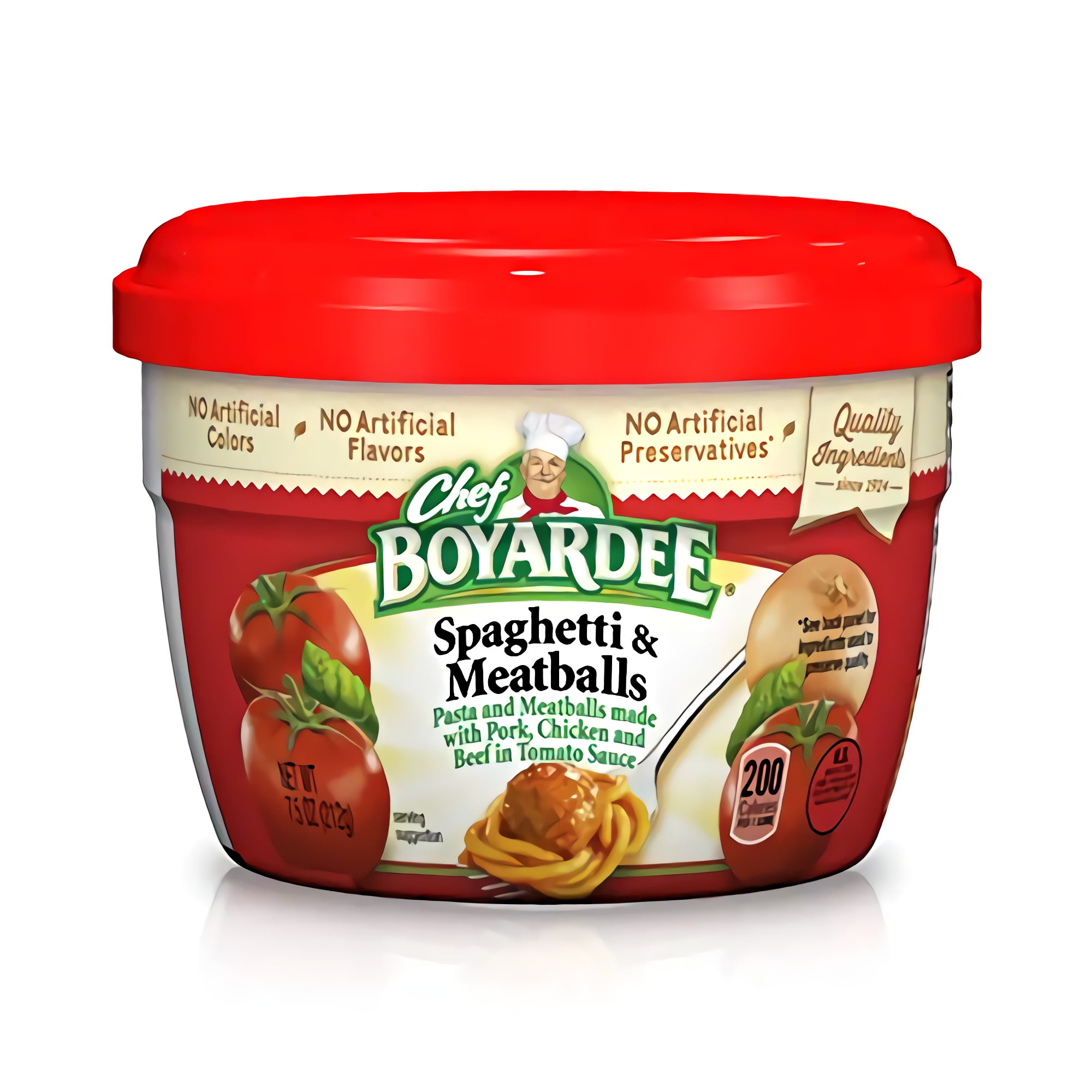 Chef Boyardee Spaghetti & Meatballs in Tomato Sauce, 7.5Ounce