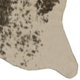 thumbnail image 5 of Linon Faux Hide Area Rug Collection, Brown and White Speckled Cow, 3.85' x 5' Cowhide Shape, 5 of 7