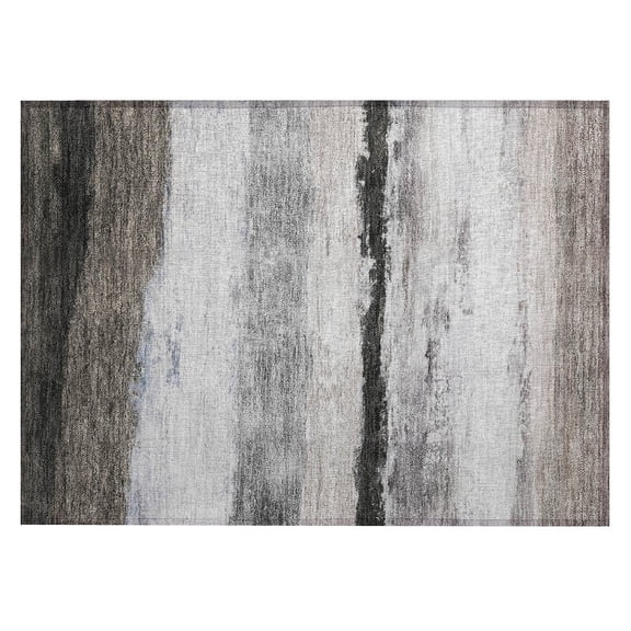 Dalyn Rugs Machine Washable Indoor/Outdoor Chantille ACN2169 Taupe 1'8" x 2'6" Rug