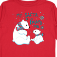 thumbnail image 4 of Inktastic My Safta Loves Me- cute polar bears Boys or Girls Long Sleeve Toddler T-Shirt, 4 of 5