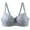 #0348-Blue, variant on Womens Plus Size Underwire Bra Lightweight Lift Up Anti-Sag Push Up Full Coverage Underwear Size E Cup