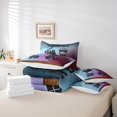thumbnail image 5 of YST Vintage Cinema Comforter Set, Retro Movie Theme 7-Piece, Queen, 5 of 5