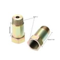 thumbnail image 2 of O2 Oxygen Sensor Spacer Adapter Isolator Extender Straight CEL Fix Kit for Exhaust Systems Check Engine Light Eliminator Adapter with M18 x 1.5 Sensor Holes, 45mm length (2Pcs), 2 of 7