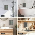 thumbnail image 4 of Shampoo and Conditioner Dispenser - Wall-Mounted 3-Chamber Shower Soap Dispenser, No-Drill, 1200ML Capacity, for Bathroom & Hotel, 4 of 6