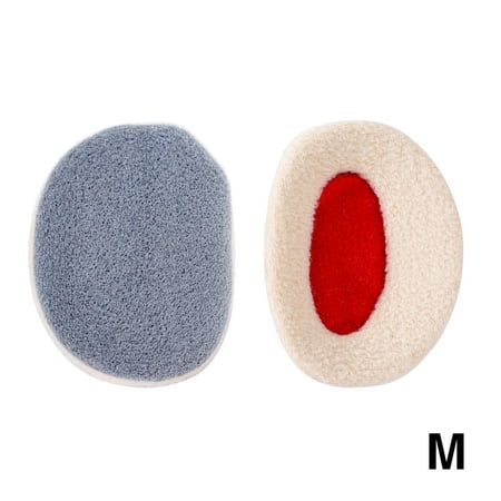 

2pcs Men Women Polyester Ear Muffs Portable Soft Winter Warm Non Slip Band Less