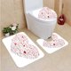 thumbnail image 1 of ABPHQTO Te Amo Palabras de amor en varios idiomas Socios de flirteo comprometidos para bodas universales Juego de alfombras de baño de 3 piezas Alfombra de baño Alfombra de contorno y tapa de inodoro ABPHQTO  Cont-CHAPPLE-22978, 1 of 2