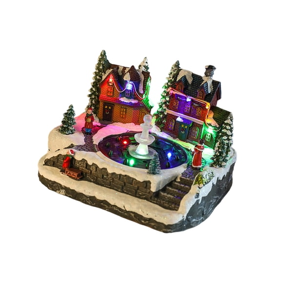 Interactive Whirling Musical Fountain With Multicolor LED Display & Party Garnish Features